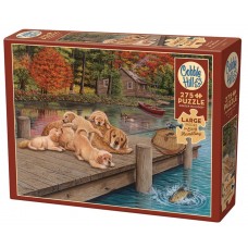 Cobble Hill Jigsaw Puzzle: Lazy Day On The Dock